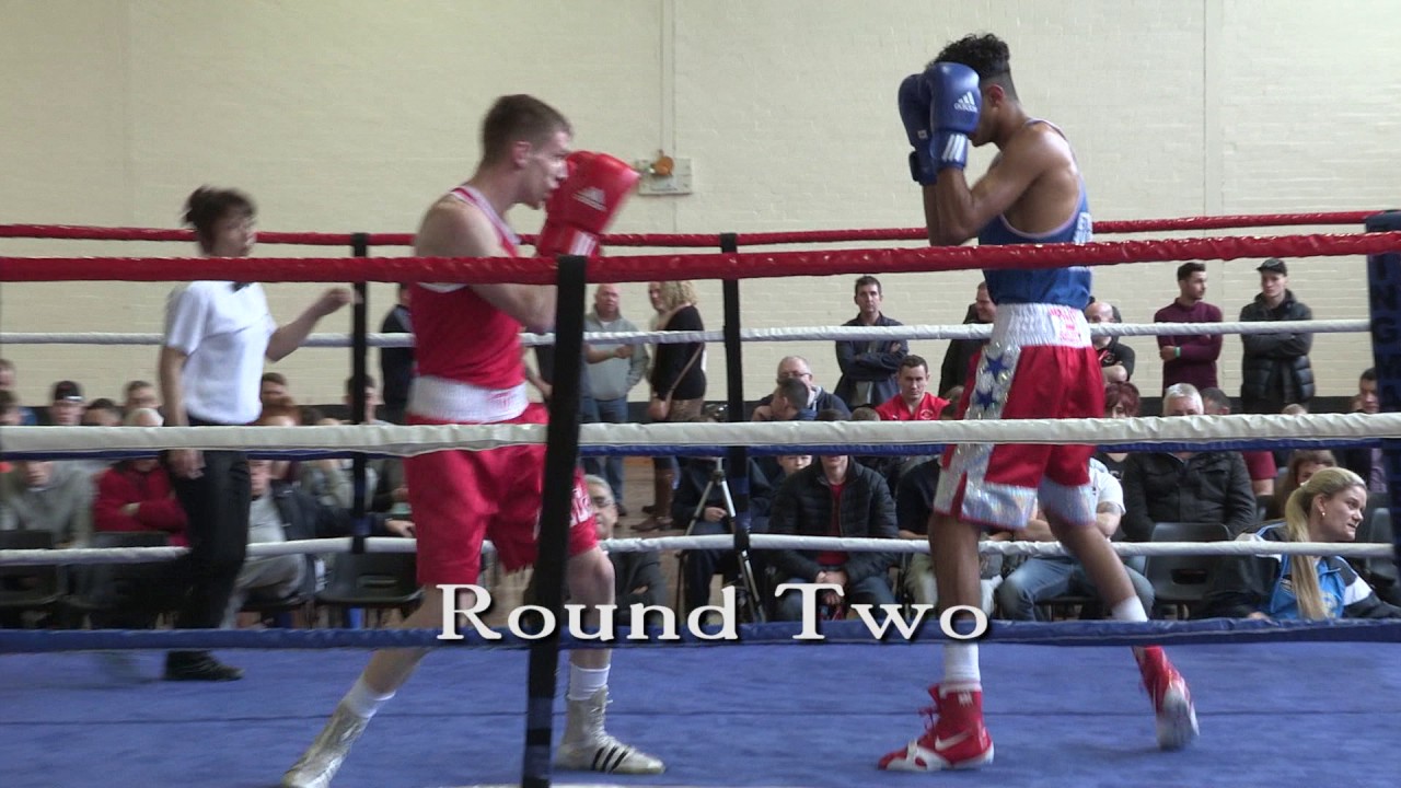 S Whittaker vs B Rehman 2014 S/final at 64kg Elite Championships background