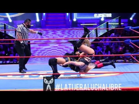 Lucha de Amazonas del CMLL: Amapola y Tiffany Vs Sanely y Maligna en la Arena México
