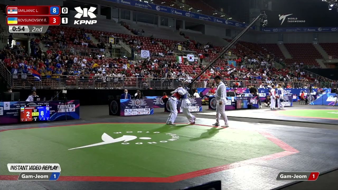 517 R32 Boys 45kg SRB SMILJANIC L UKR BOVSUNOVSKYI E