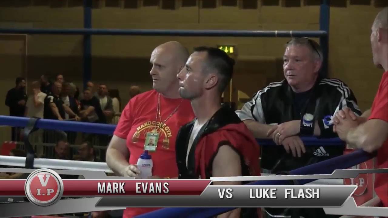 Mark Evans v Luke Flash in Wigan 3rd September 2016 background