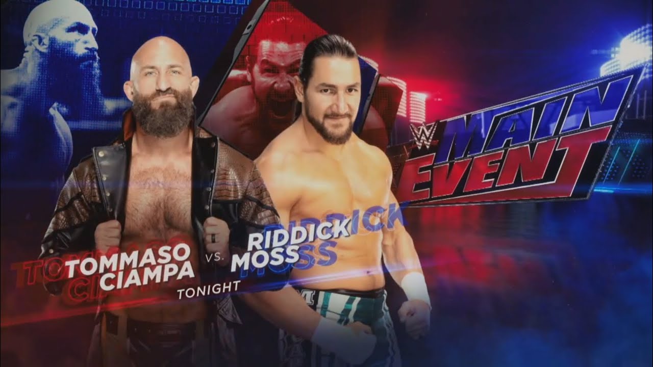 FULL MATCH: Tommaso Ciampa vs Riddick Moss | WWE Main Event 09/07/23 background