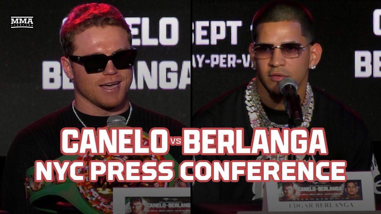 Full Canelo Alvarez vs. Edgar Berlanga NYC Press Conference | Canelo vs. Berlanga
