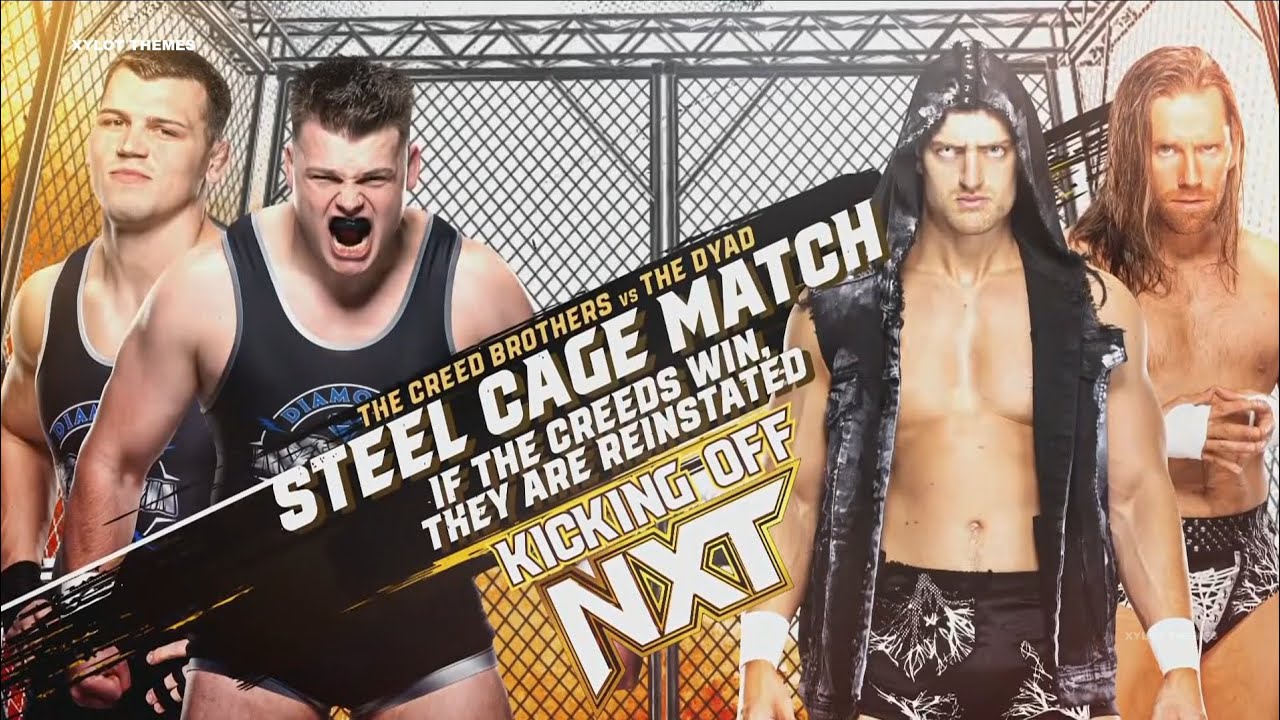 FULL MATCH: Steel Cage Match (2/2) | WWE NXT 08/29/23 background