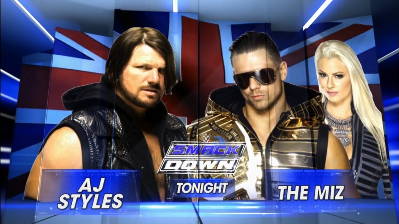 FULL MATCH: The Miz vs Aj Styles (2/2) | WWE SmackDown 04/21/16