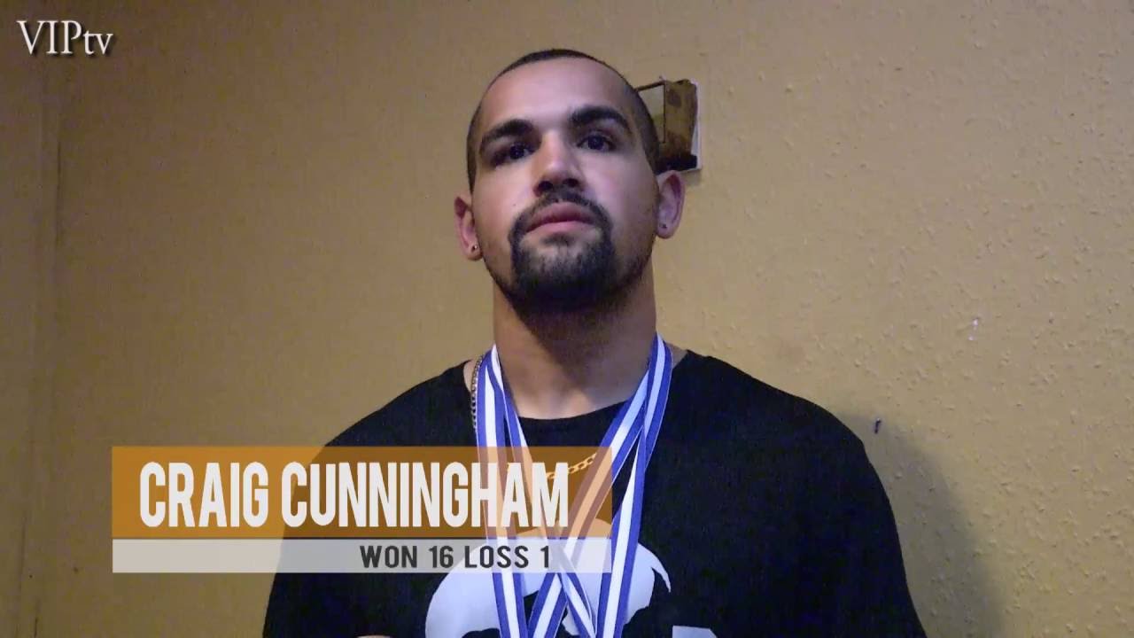 Craig Cunningham this year winner of the Lenny Woodhall Award