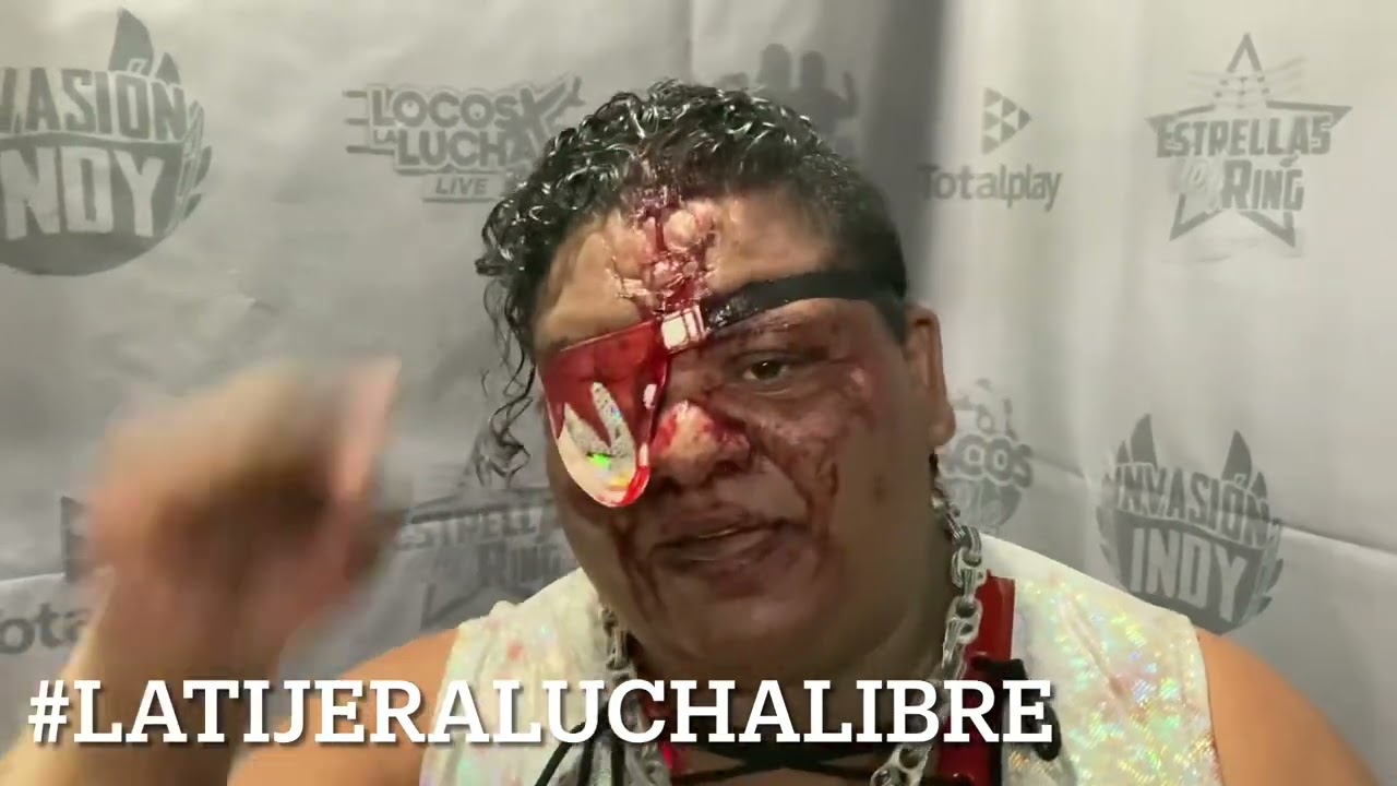 Piratita Morgan: Una noche triste quitarle la máscara a mi primo, ahora directo contra los Lobitos backdrop