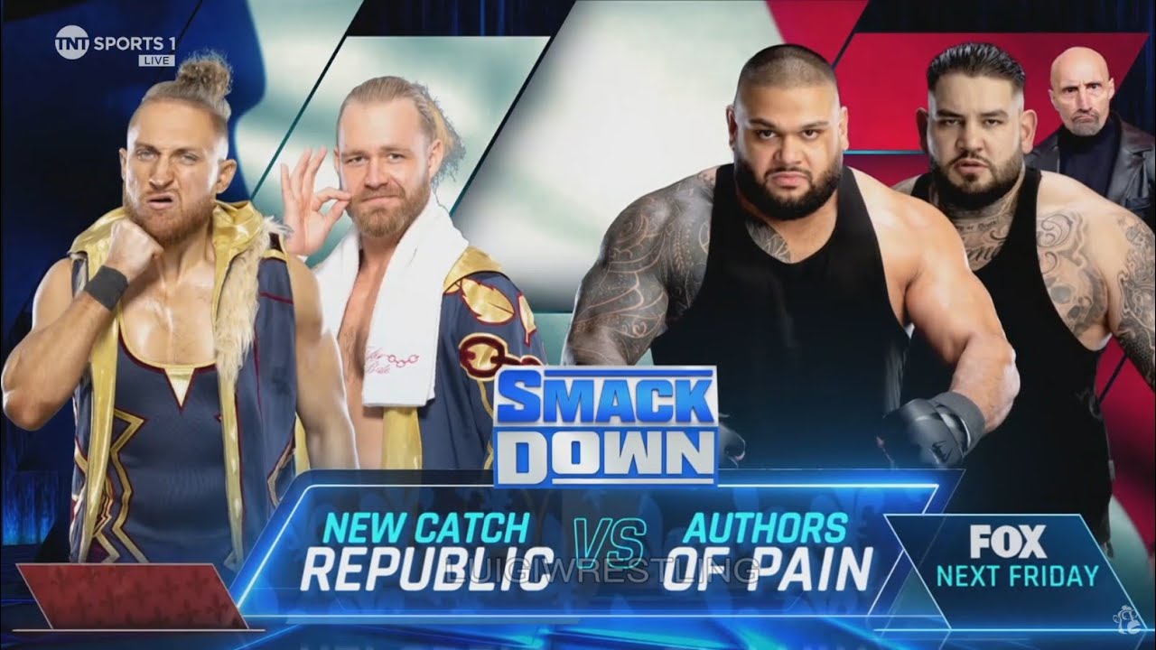 New Catch Republic vs Authors of Pain (1/2): SmackDown, May. 03, 2024 background