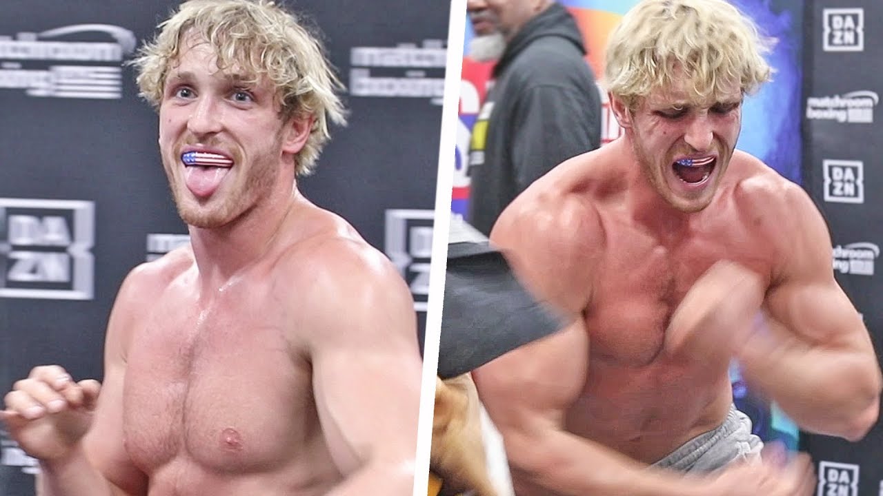 Logan Paul (TRAINING CAMP) - FULL MEDIA WORKOUT in Los Angeles | KSI vs. Logan Paul 2 backdrop