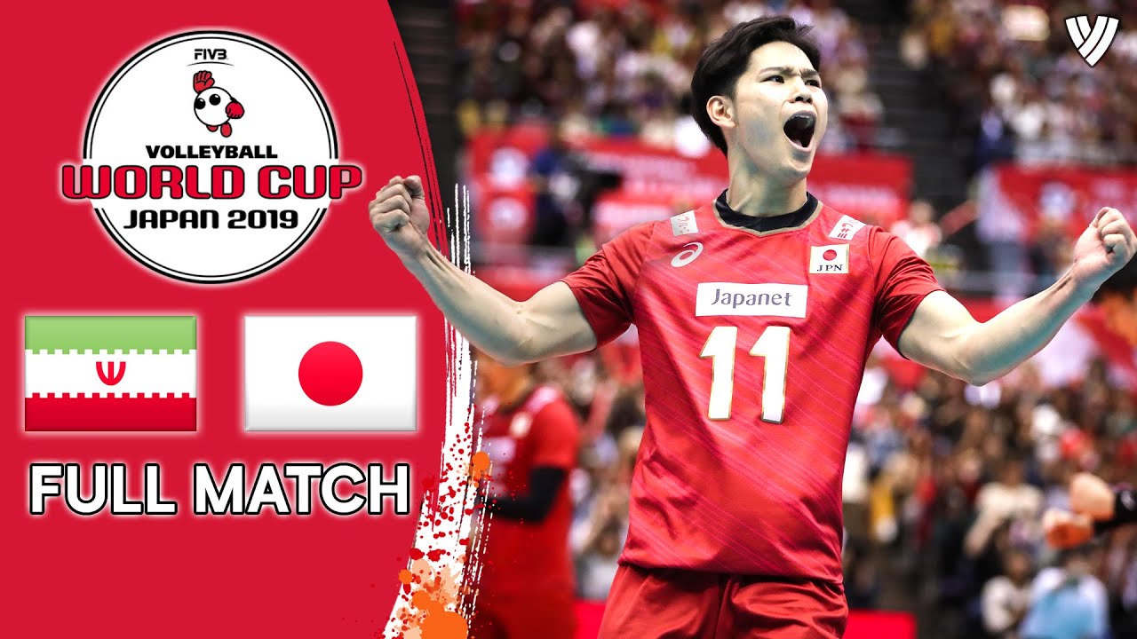 Iran ЁЯЖЪ Japan - Full Match | MenтАЩs Volleyball World Cup 2019 background