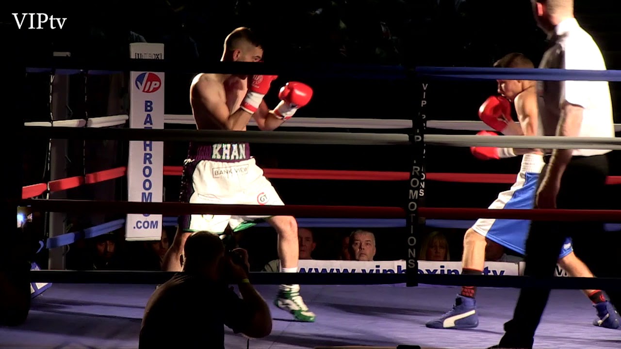 Haroon Khan v Gyula Dodu 14.10.2017 in Wigan at Robin Park Arena