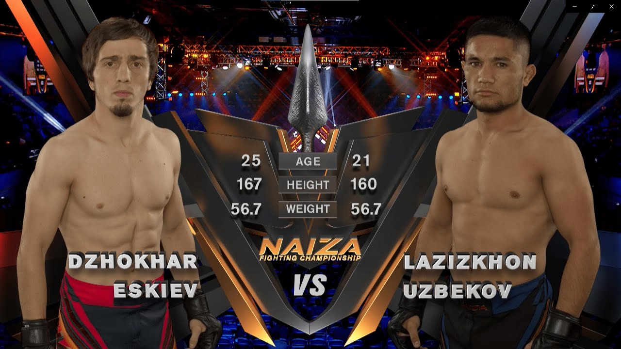 NAIZA 46: ДЖОХАР ЕСКИЕВ VS. ЛАЗИЗХОН УЗБЕКОВ background