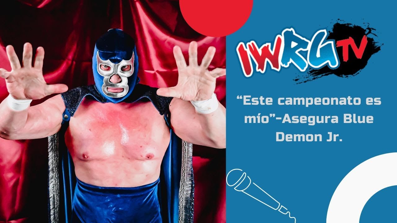 Bajando del Ring | "El campeonato es mío" - Blue Demon Jr.