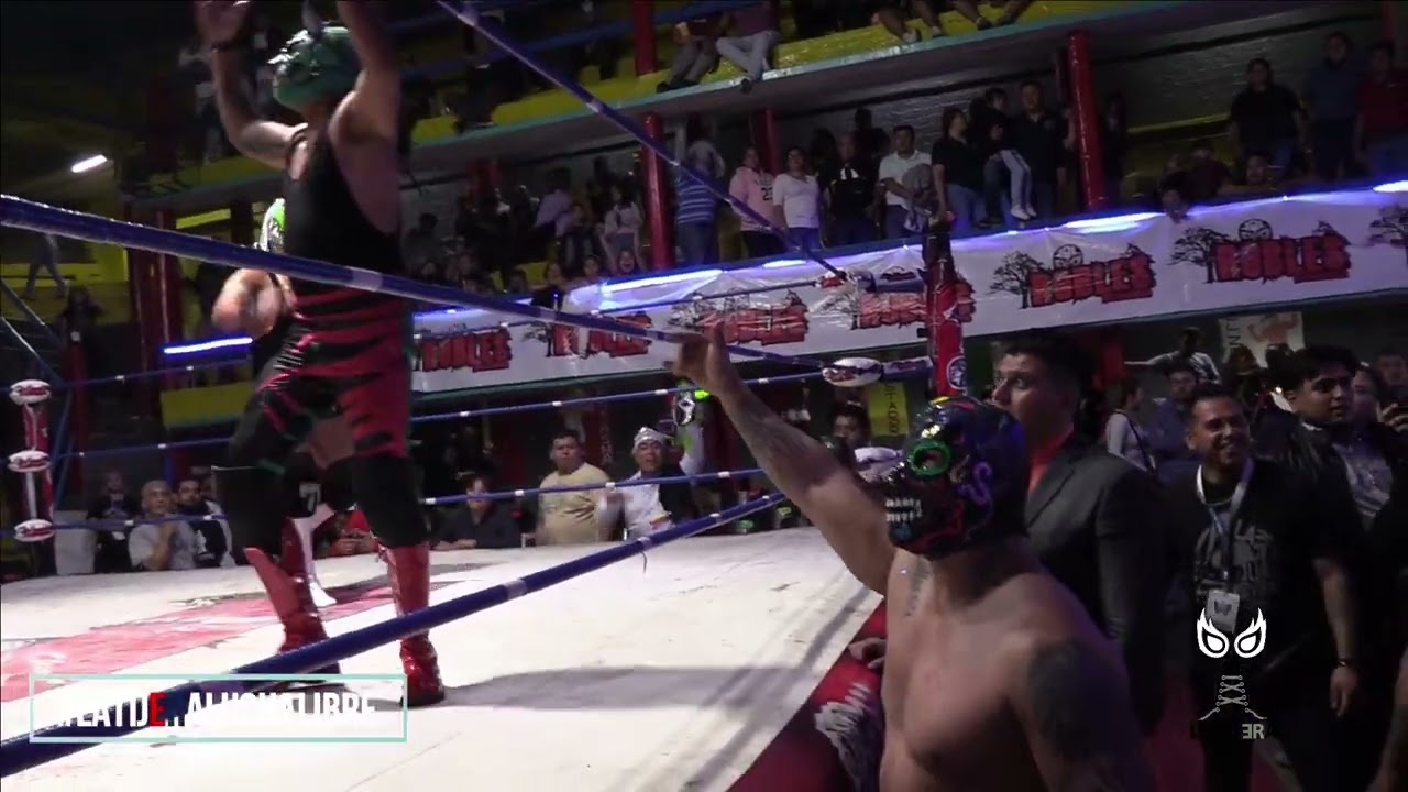 Negocio Traumado Vs Perra Sociedad pactado en relevos atómicos con Robles Promotions background