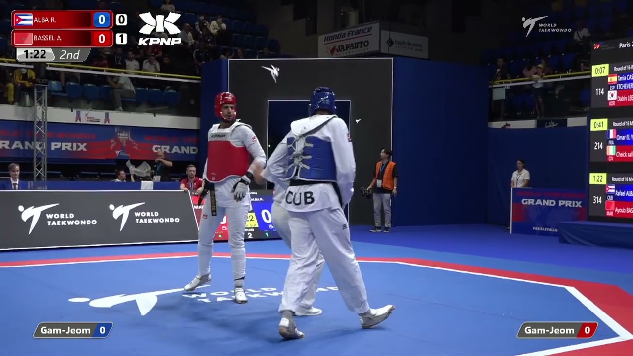 314 Round of 16 Men +80kg CUB ALBA Rafael MAR BASSEL Ayoub