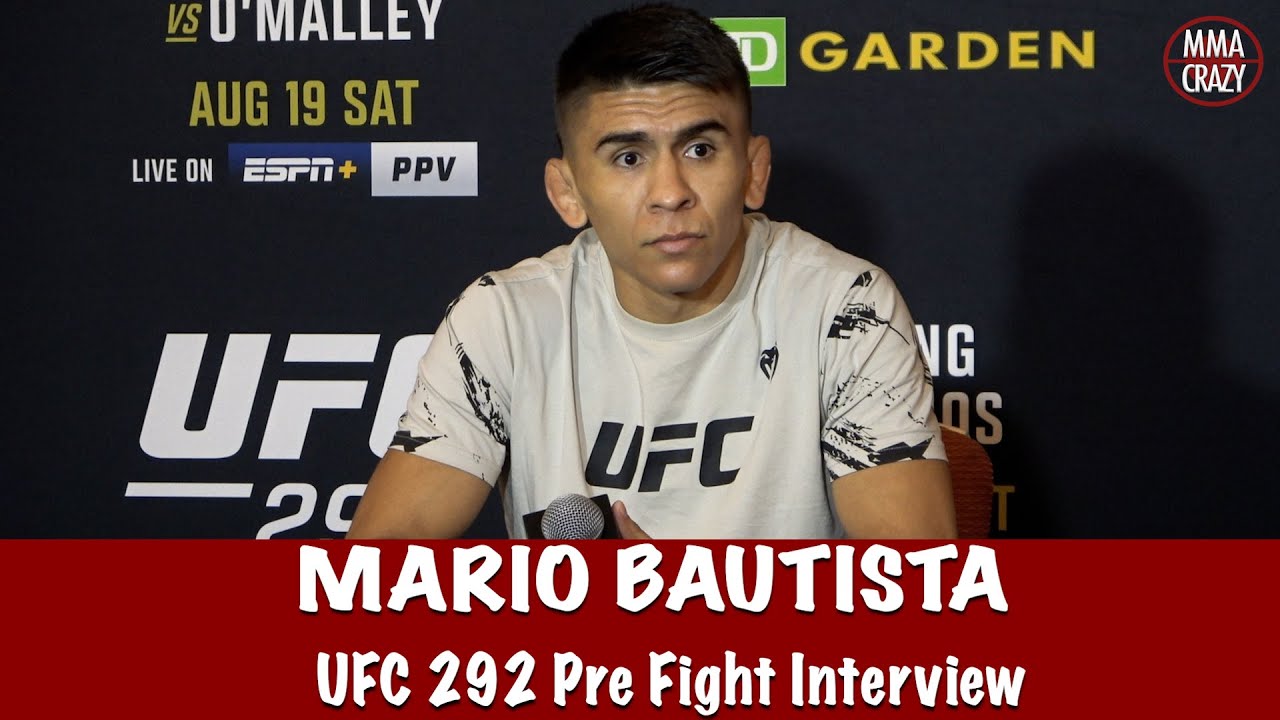 Mario Bautista has Cody Garbrandt in his rear view, talks Da’Mon Blackshear twister | UFC 292