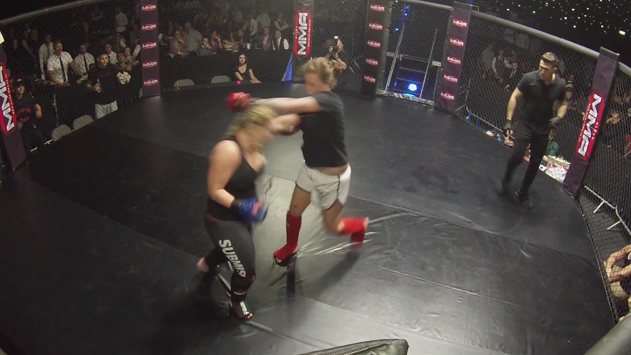 Ultra MMA | Barnsley | Maria O'Hara VS Nicole Dudley background