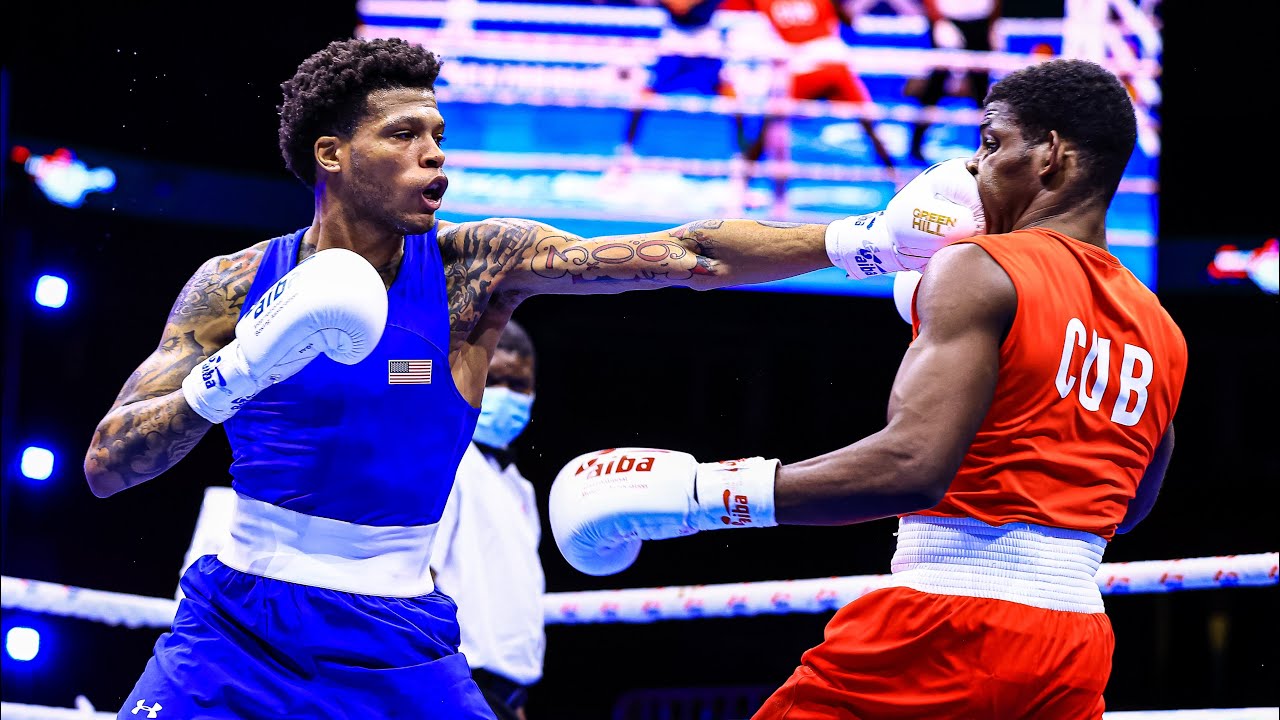 Andy Cruz (CUB) vs. Vershaun Lee (USA) AIBA World Boxing Championships 2021 (63kg)