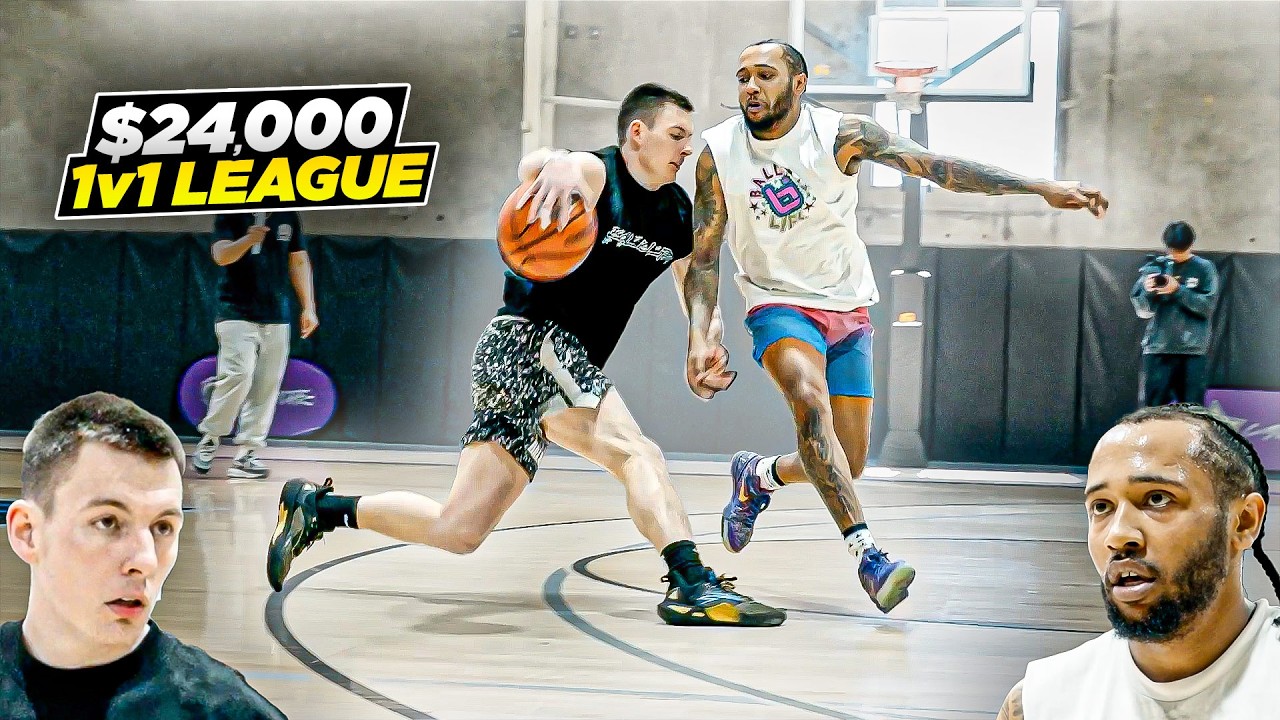 This 1v1 Rematch Took ONE YEAR To Happen & It Got PERSONAL… Matt vs Pat | $24,000 1v1 League background