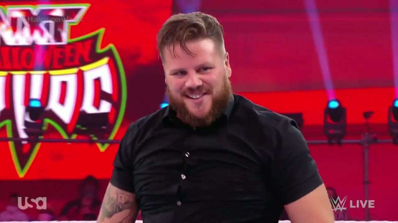 WWE NXT 2.0 JOE GACY ENTRANCE 10/26/21 background
