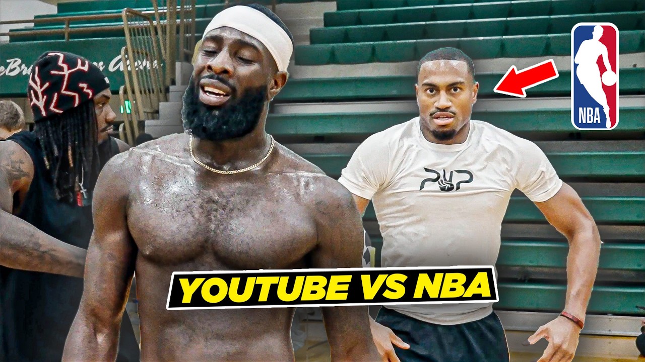 NBA Pro Calls Out Uncle Skoob To 1v1 & Things Got EXTREMELY TENSE | Trey Lewis vs The UNC background