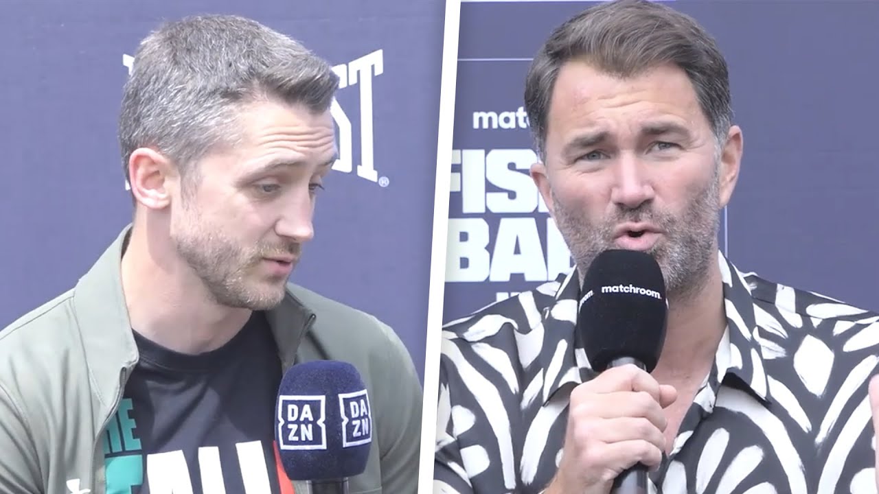 Fisher vs Babic • FULL UNDERCARD PRESS CONFERENCE ft: Bellotti, Courtney, Hedges | Matchroom Boxing backdrop