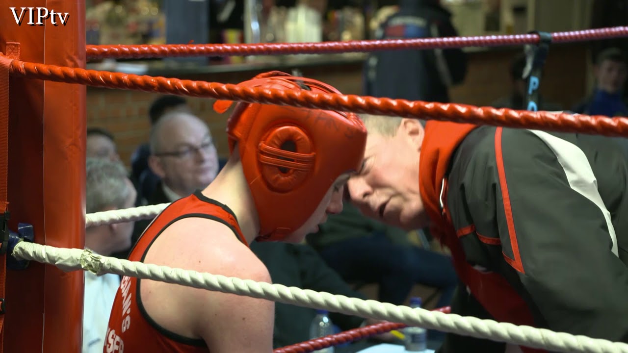 Sean Manus v Harry Winnard NWR Youth 60kg Final 2018 background