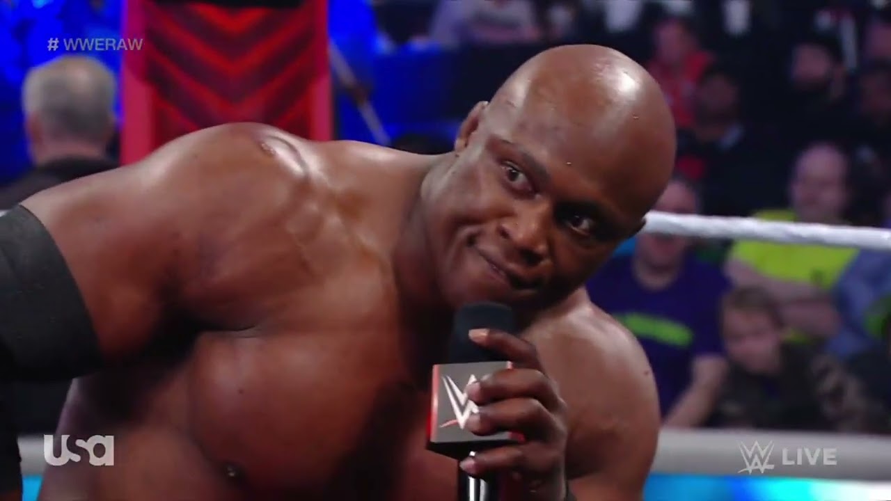 WWE RAW BOBBY LASHLEY ENTRANCE 04/11/22 background