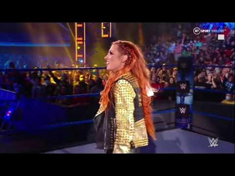 WWE SMACKDOWN BECKY LYNCH ENTRANCE 08/27/21