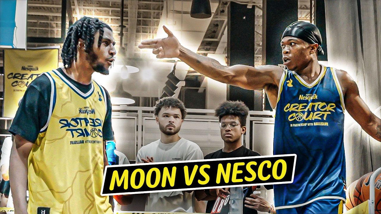 Nesco vs Moon EPIC 1v1... UNBELIEVABLE Performance | Nesquik Creator Court