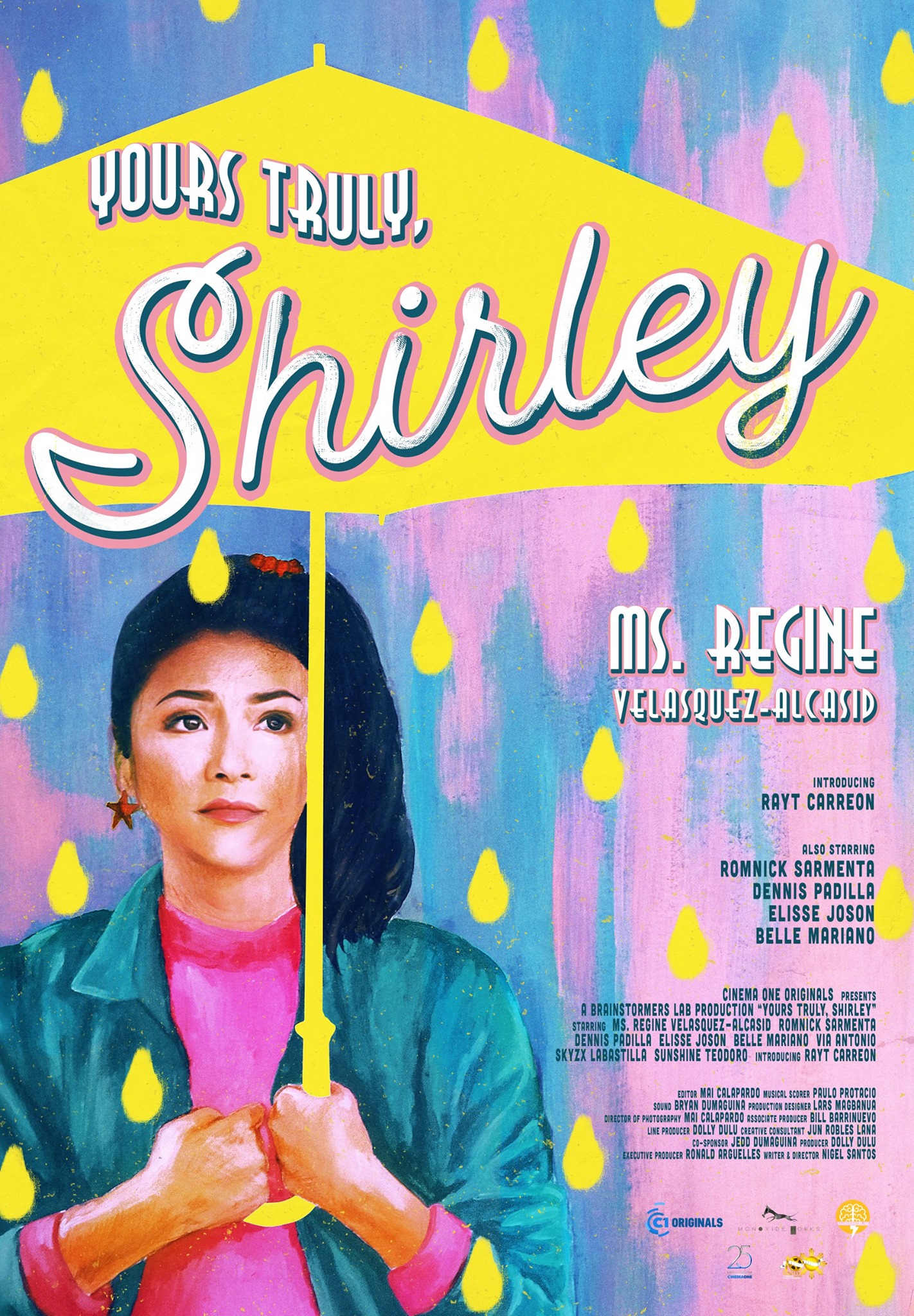 Yours Truly, Shirley poster - similar to Best Served Cold