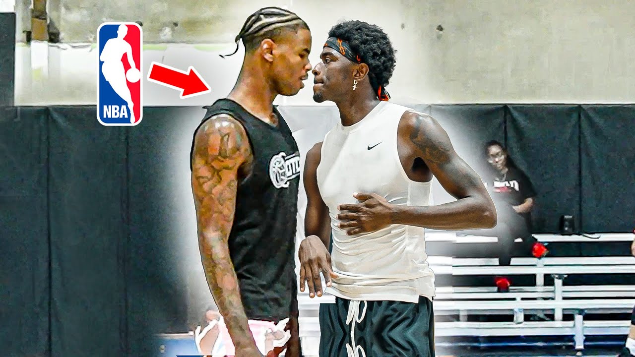Frank Nitty Gets CHALLENGED By NBA G League Pro In UNREAL Match Up | BIL vs OTD background