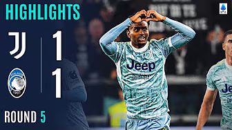 JUVENTUS-ATALANTA 1-1 | HIGHLIGHTS | Thrilling Clash Ends in Draw | Serie A 2025/26 background