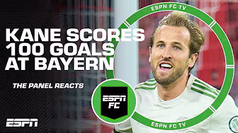 Harry Kane is AUTOMATIC ⚽ Reacting to 100 goals in 104 games at Bayern Munich | ESPN FC background
