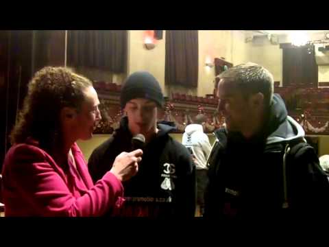 Dan Naylor & Frank Greaves Interview - Colne Dec '11 background