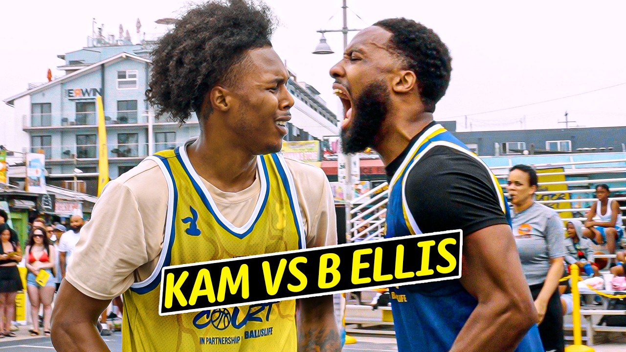 They Called Each Other Out For MONTHS & Finally Checked Up | Kam vs B Ellis | Nesquik Creator Court background