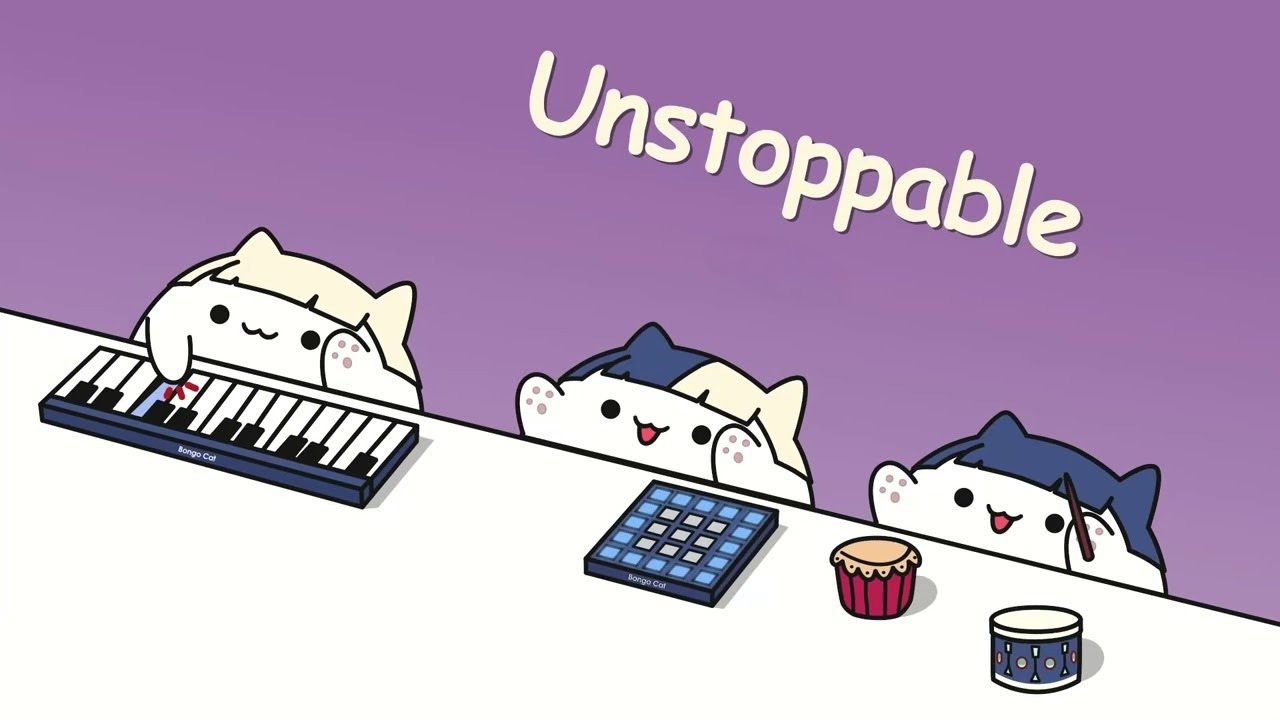 Bongo Cat โ Unstoppable (Cover Version) ๐ง
