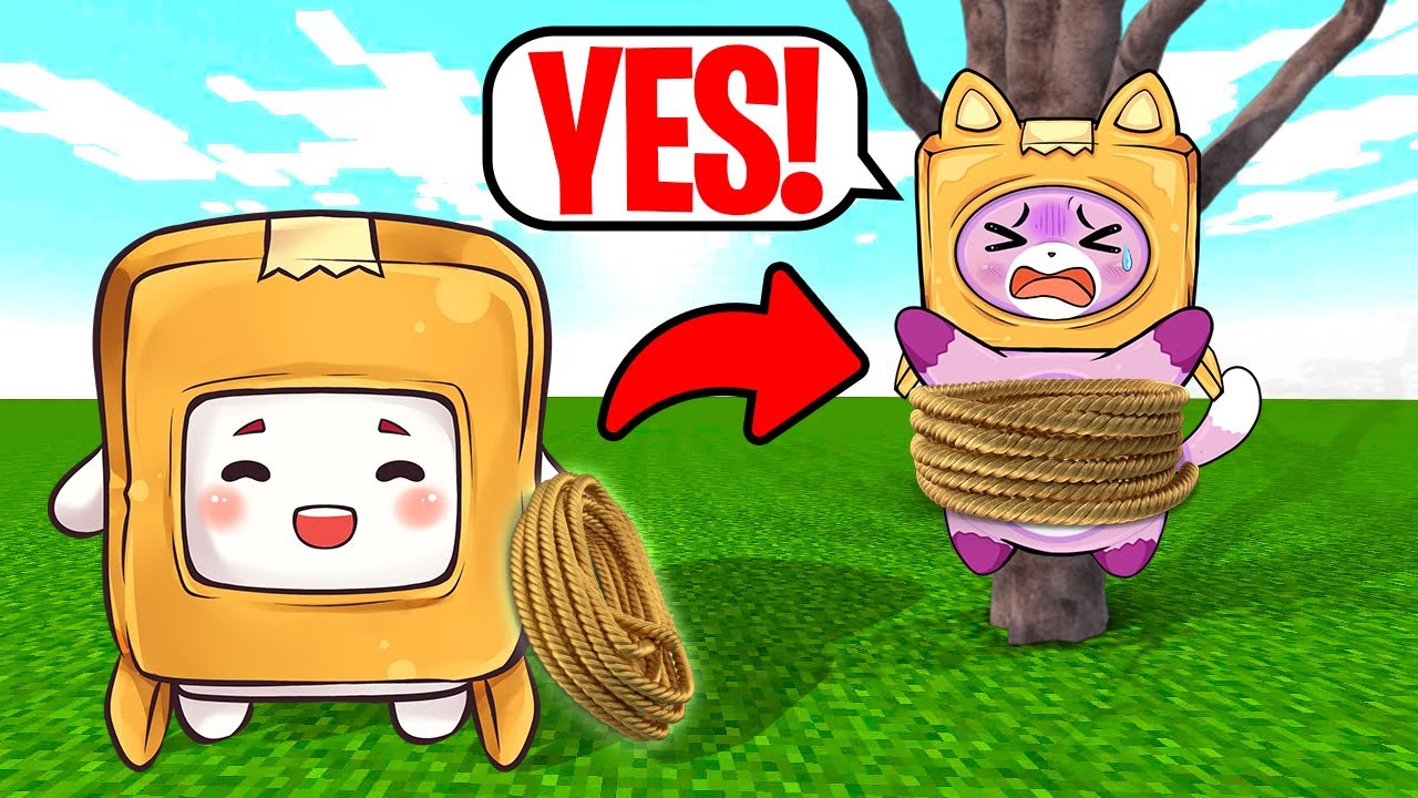 LANKYBOX Says 'YES' To EVERYTHING FOR 24 HOURS?! (CRAZIEST MINECRAFT VIDEOS!) background