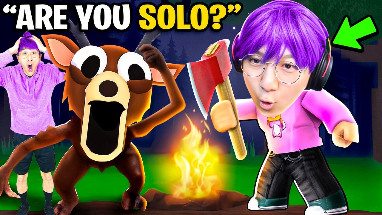 MINI-LANKYBOX Survived 99 NIGHTS in a Roblox Forest SOLO...!?