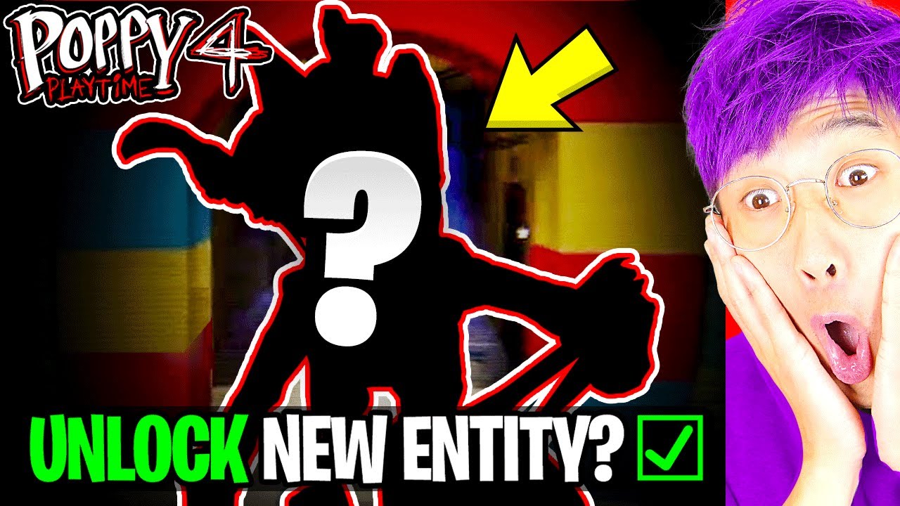 POPPY PLAYTIME Chapter 4 NEW ENTITY REVEALED? *LANKYBOX REACTS*