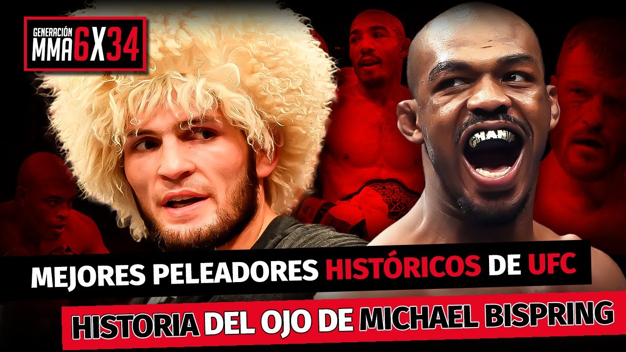 LOS MEJORES PELEADORES de la HISTORIA de UFC background