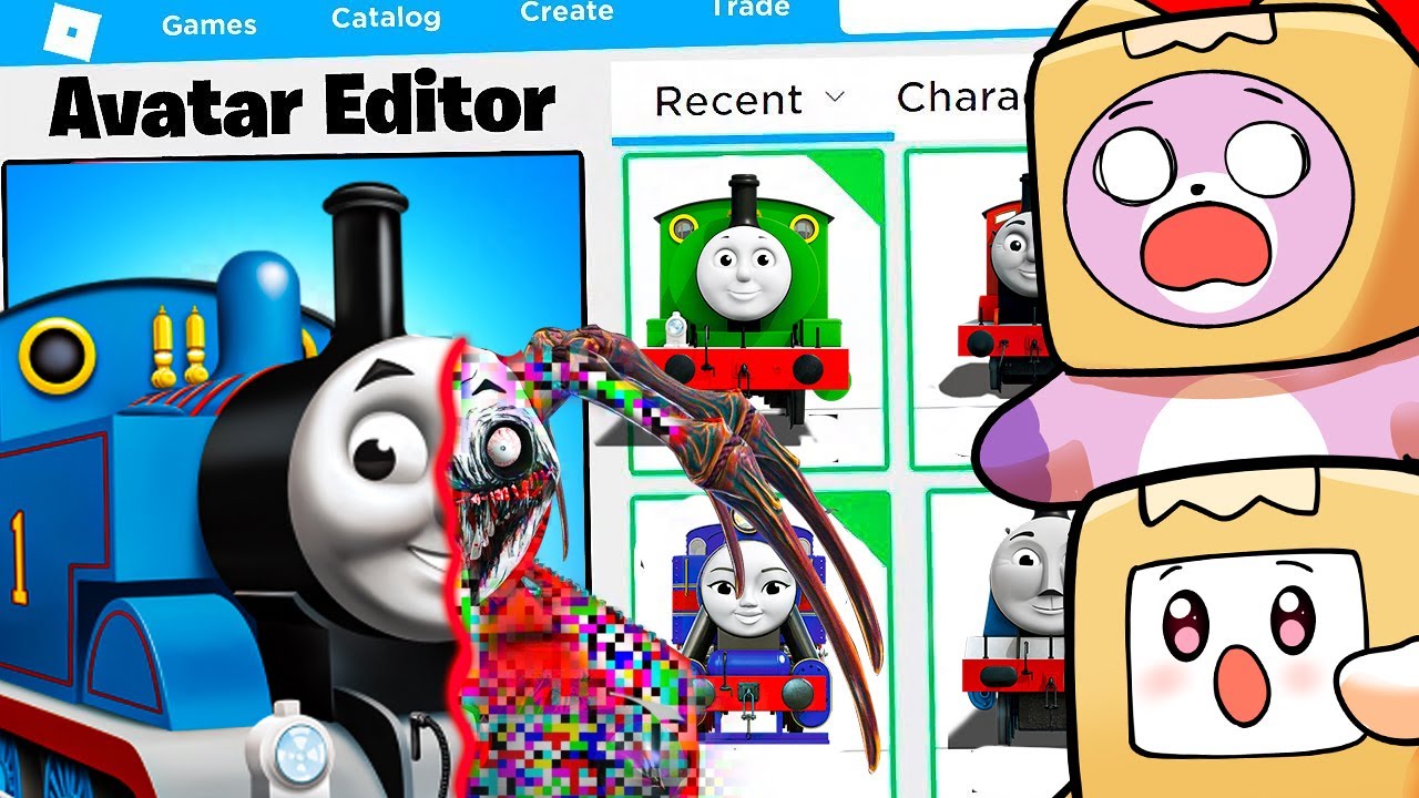 WE MADE _______ A ROBLOX ACCOUNT! *BEST VIDEOS EVER* (CHOO CHOO CHARLES, GARTEN OF BANBAN, & MORE!)