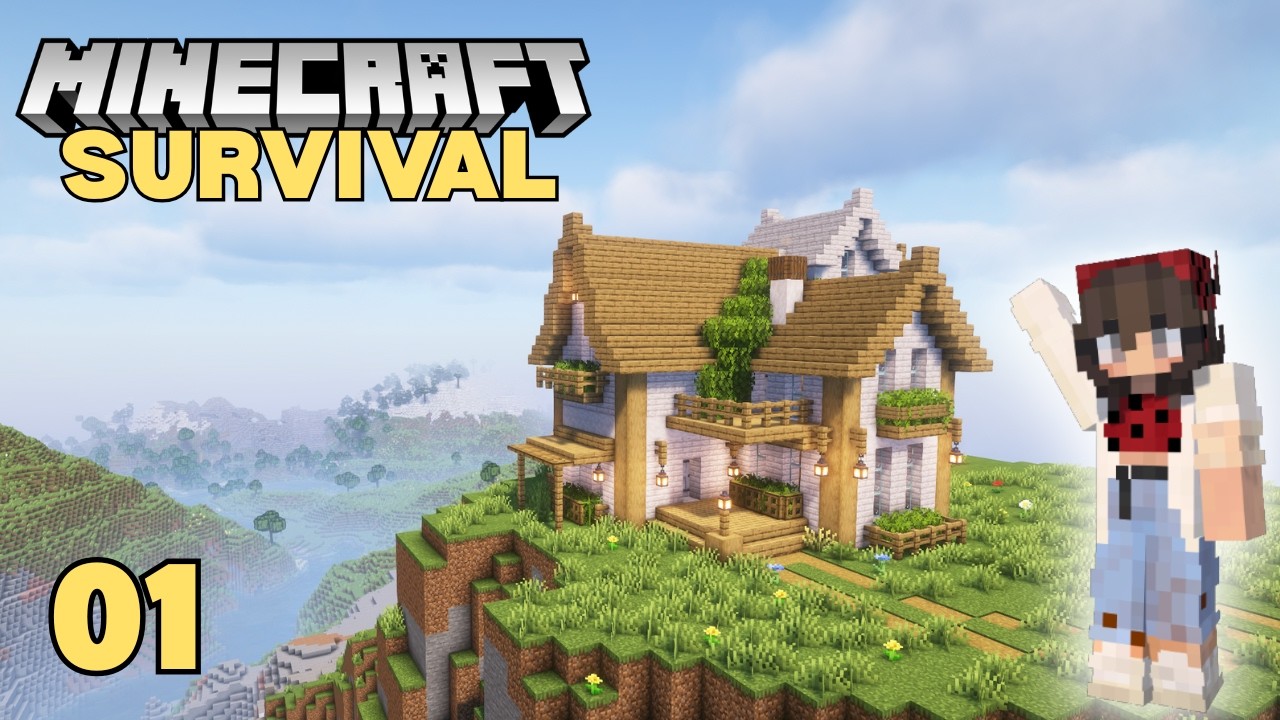 Romanticizing Starting OVER In Minecraft to Motivate You background
