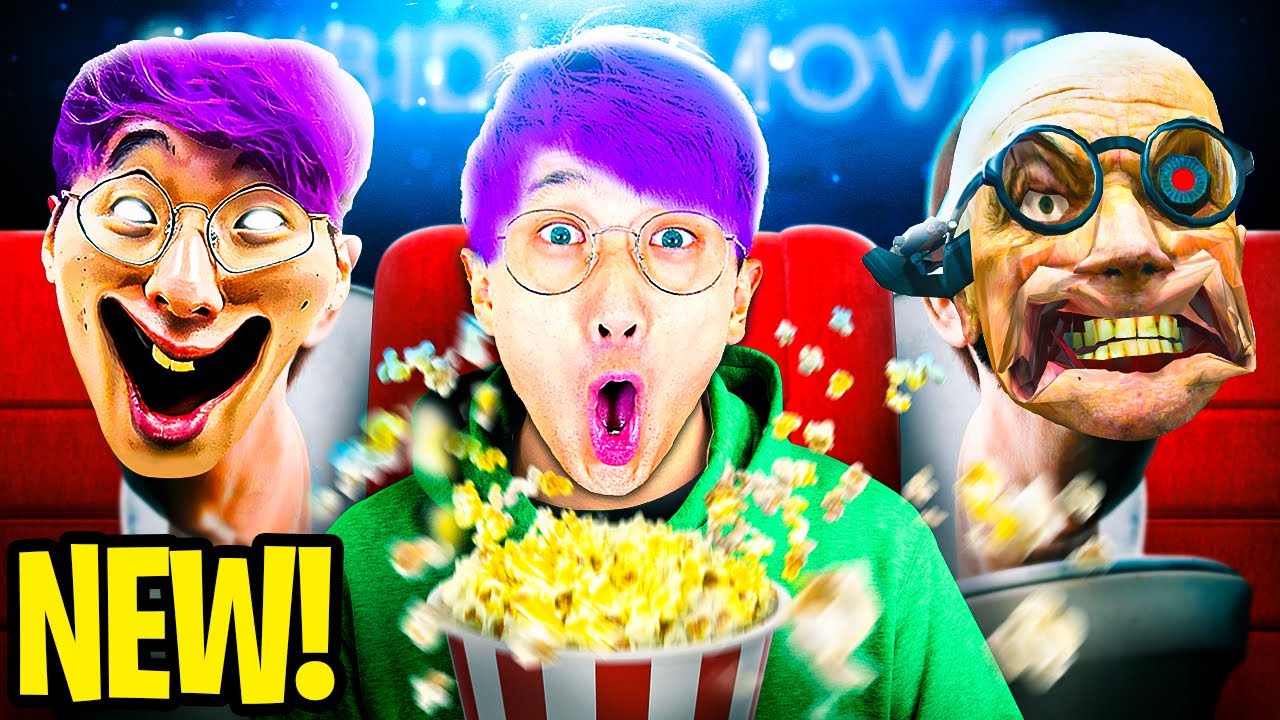 SKIBIDI TOILET All Episodes EVER!? (LANKYBOX REACTS!) background