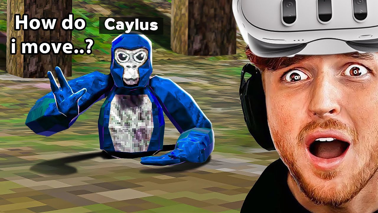 Caylus Plays GORILLA TAG For The First Time.. background