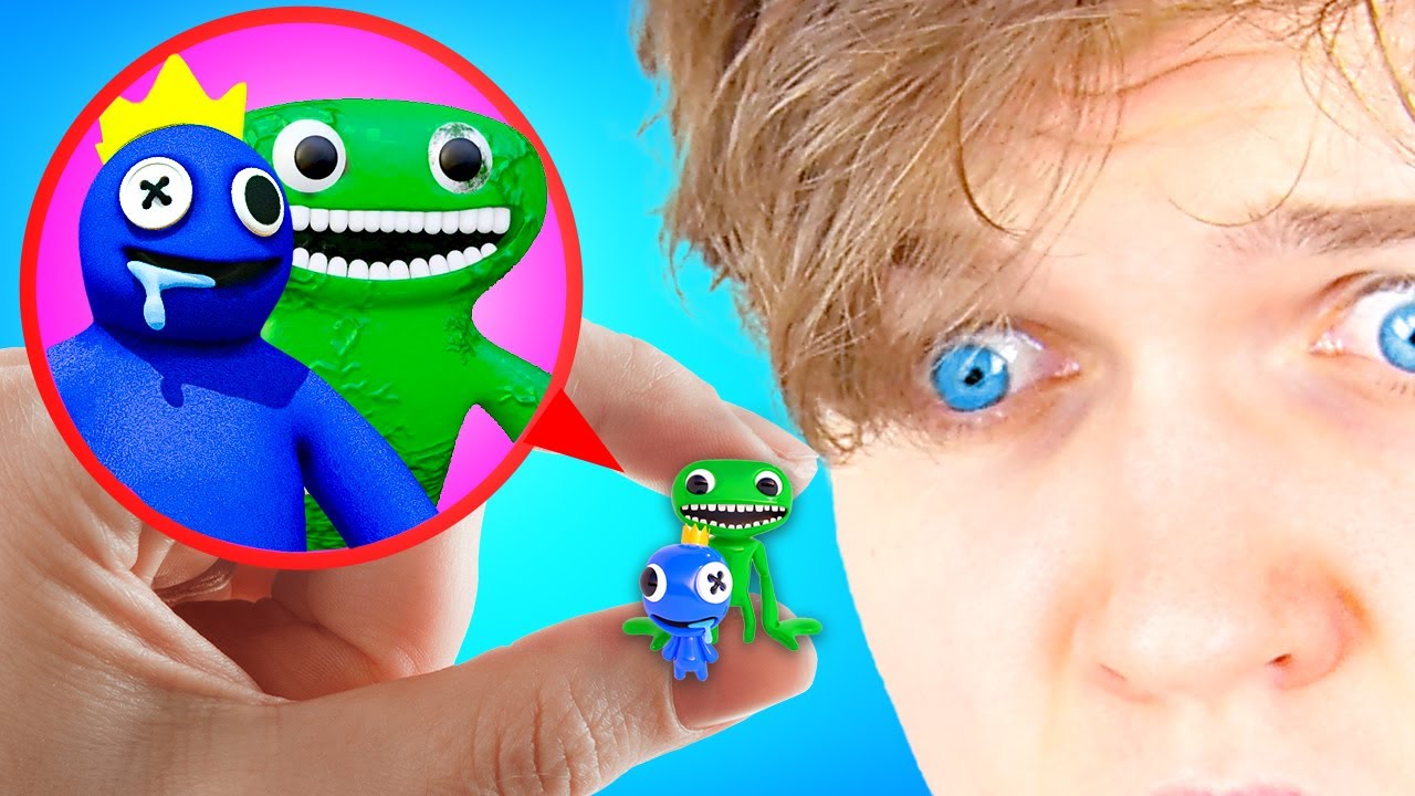 Can You Guess These *TINIEST* TRANSFORMATIONS Ever?! (Garten Of BanBan, Rainbow Friends, & MORE!)