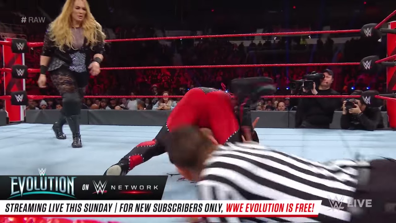 Ember Moon vs. Nia Jax vs. Tamina vs. Dana Brooke - Fatal 4-Way Match: Raw, Oct. 22, 2018