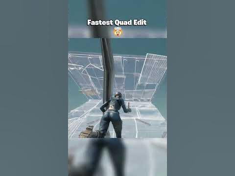 Fastest Quad Edit In Fortnite 🤯 #shorts background