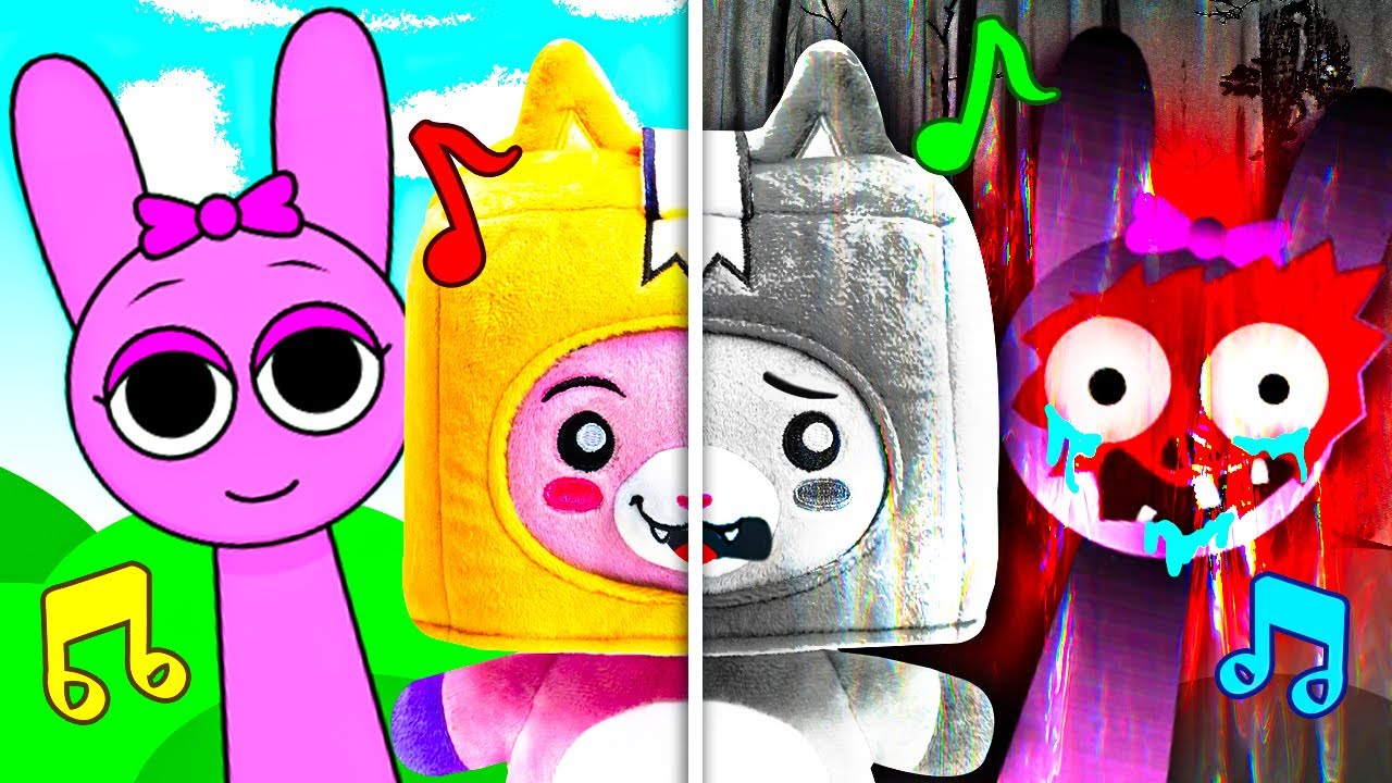 LANKYBOX FOXY + BOXY Joined SPRUNKI...!? (WE'RE IN THE GAME!?) background