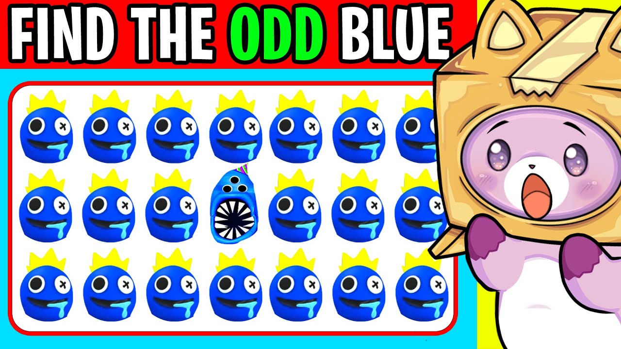 Can YOU SPOT THE DIFFERENCE?! (PROJECT PLAYTIME vs LANKYBOX!)