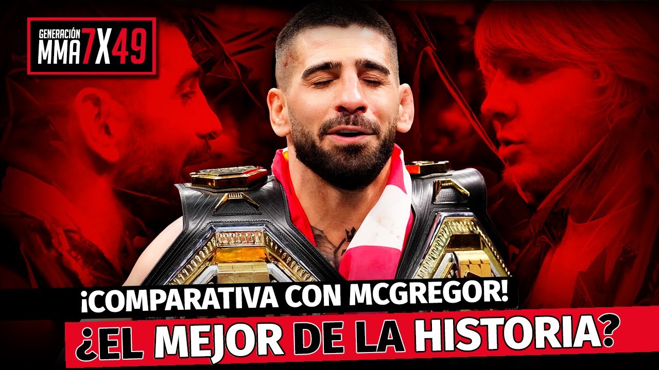¡ILIA TOPURIA se CONVIERTE en la MAYOR ESTRELLA de la UFC! ¿Y de la historia? background